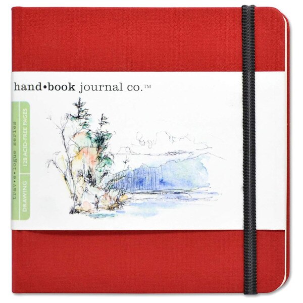 red travel notebook